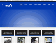 Tablet Screenshot of insuranceitrust.com
